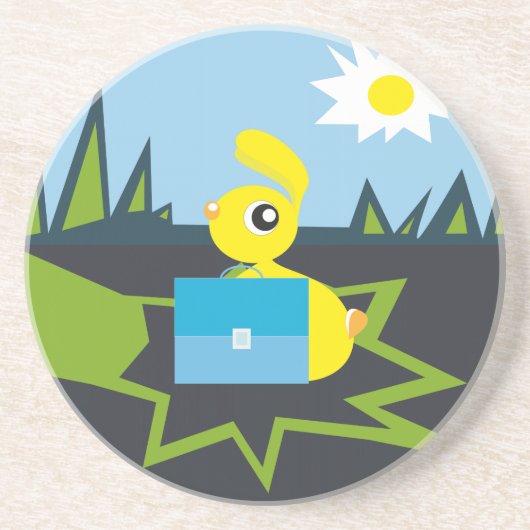 Sunny Bunny Getränkeuntersetzer (Vorne)