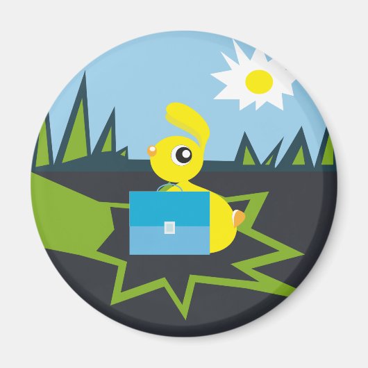 Sunny Bunny Magnet (Vorne)