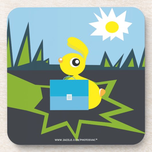 Sunny Bunny Untersetzer (Vorderseite)