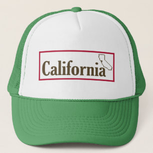 Sunny California Iconic Golden Staat Vibes Truckerkappe