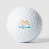 Sunny California Logo Golfball (Vorderseite)