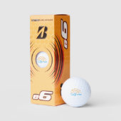 Sunny California Logo Golfball (Verpackungen)