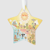 Sunny California Ornament (Vorderseite)