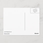 Sunny California Palm Tree Postcard Postkarte (Rückseite)