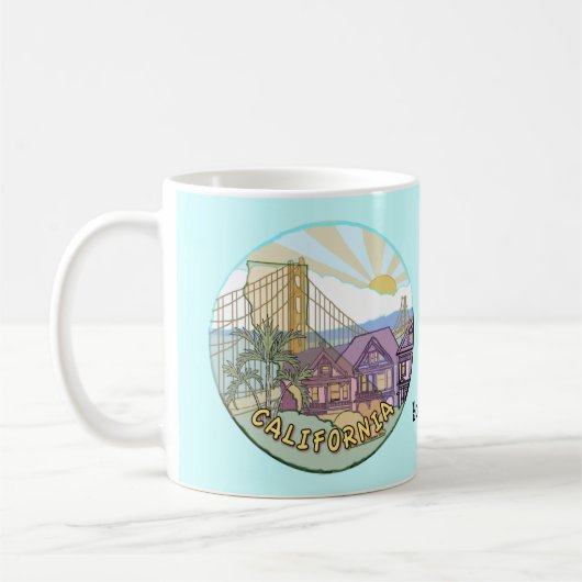 Sunny California Tasse (Links)