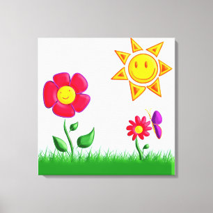 SUnny Canvas Print Leinwanddruck