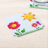 SUnny Canvas Print Untersetzer (angewinkelt)