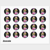 "Sunny" Canyed Butterfly Rainbow Fairy Stickers (Blatt)
