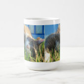 Sunny Cat ist sonnig Kaffeetasse (Mittel)