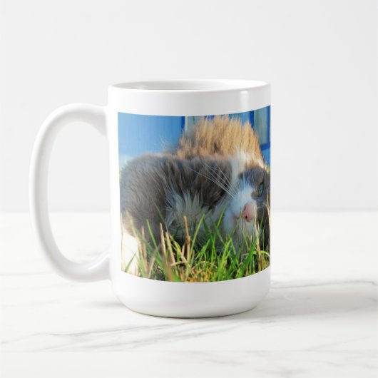 Sunny Cat ist sonnig Kaffeetasse (Links)
