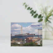 Sunny Cleveland, Ohio Postcard Postkarte (Stehend Vorderseite)