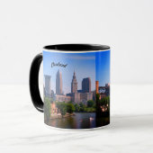 Sunny Cleveland Rivervside Tasse (Vorderseite Links)