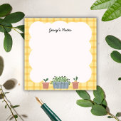 Sunny Cloud Garden - Botanical Greenhouse Post-it Klebezettel