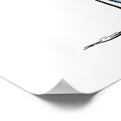 Sunny Cow Poster (Ecke)