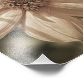 Sunny Dahlia Fotodruck (Ecke)