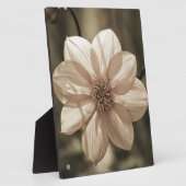 Sunny Dahlia Fotoplatte (Seite)