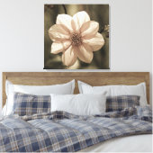 Sunny Dahlia Leinwanddruck (Insitu (Schlafzimmer))
