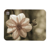 Sunny Dahlia Magnet (Horizontal)