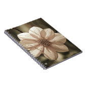 Sunny Dahlia Notizblock (Rechte Seite)