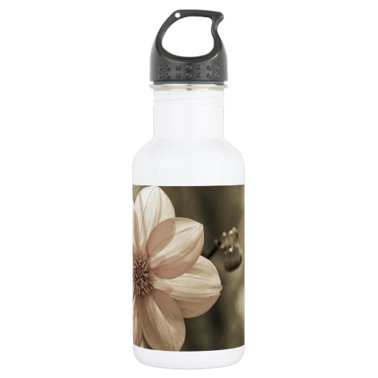 Sunny Dahlia Trinkflasche (Vorderseite)