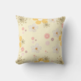 Sunny Daisies Pillow Kissen