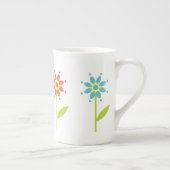 Sunny Daisy Garden Modern Porzellantasse (Rechts)