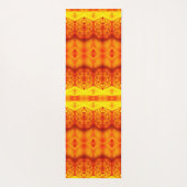 Sunny Daisy Ikat 3 Recoleta Yogamatte (Rückseite)