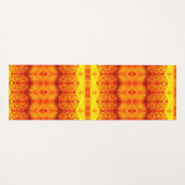 Sunny Daisy Ikat 3 Recoleta Yogamatte (Vorderseite (Horizontal))