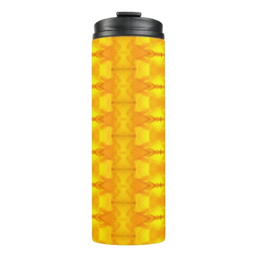 Sunny Daisy Ikat 4 Thermosbecher (Vorderseite)