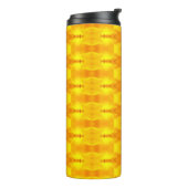 Sunny Daisy Ikat 4 Thermosbecher (Nach links gedreht)
