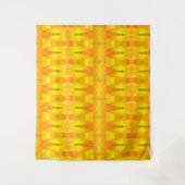 Sunny Daisy Ikat 4 Wandteppich (Vorderseite)