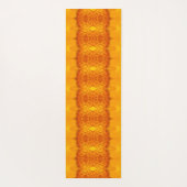 Sunny Daisy Ikat 5 Yogamatte (Rückseite)