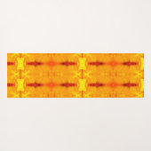 Sunny Daisy Ikat Recoleta Yogamatte (Rückseite (Horizontal))