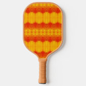 Sunny Daisy Ikat Too 3 1974 Pickleball Schläger (Rückseite)