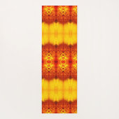 Sunny Daisy Ikat Too 3 Recoleta Yogamatte (Rückseite)
