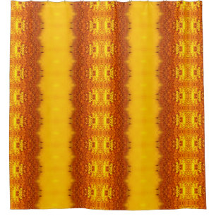 Sunny Daisy Ikat Too 4 Duschvorhang