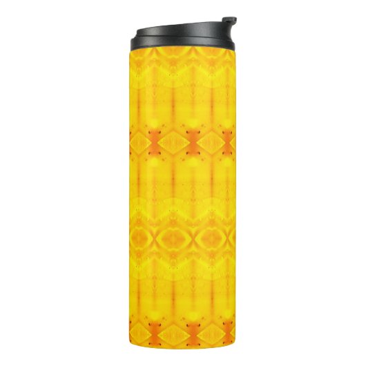 Sunny Daisy Ikat Too 9 Boca Thermosbecher (Nach links gedreht)