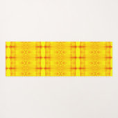 Sunny Daisy Ikat Too Recoleta Yogamatte (Rückseite (Horizontal))