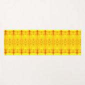 Sunny Daisy Ikat Too Recoleta Yogamatte (Vorderseite (Horizontal))