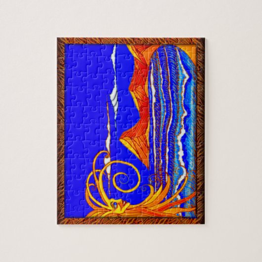 Sunny Day at the Beach  Puzzle (Vertikal)