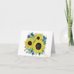 "Sunny Day" Dankeskarten Dankeskarte