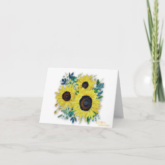 "Sunny Day" Dankeskarten Dankeskarte