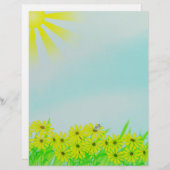 Sunny Day Scrapbook Seiten Stationär (Vorne/Hinten)