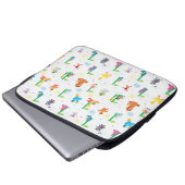 Sunny Day Sesame Street Pattern Laptopschutzhülle (Vorne Knopf)