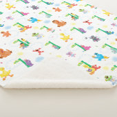 Sunny Day Sesame Street Pattern Sherpadecke (3/4)