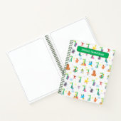 Sunny Day Sesamstraße Muster Zeichnend Notizblock (Innenseite)