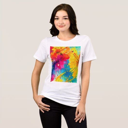 Sunny Days 1 Tri-Blend Shirt (Vorderseite voll)