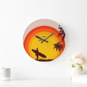 Sunny Days Wall Clock Große Wanduhr (Zuhause)