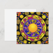 Sunny Daze Feiertagskarte (Vorne/Hinten)