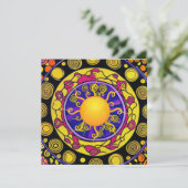 Sunny Daze Feiertagskarte (Stehend Vorderseite)